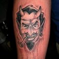 Фото тату Сатана от 31.07.2018 №059 - tattoo of Satan - tatufoto.com