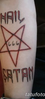Фото тату Сатана от 31.07.2018 №090 — tattoo of Satan — tatufoto.com
