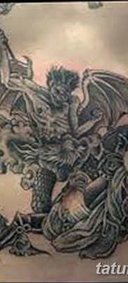 Фото тату Сатана от 31.07.2018 №096 — tattoo of Satan — tatufoto.com