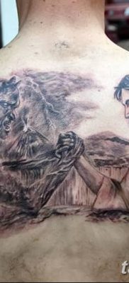 Фото тату Сатана от 31.07.2018 №098 — tattoo of Satan — tatufoto.com
