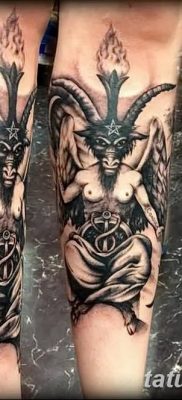 Фото тату Сатана от 31.07.2018 №102 — tattoo of Satan — tatufoto.com