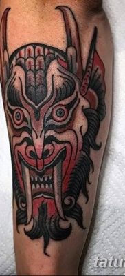 Фото тату Сатана от 31.07.2018 №105 — tattoo of Satan — tatufoto.com
