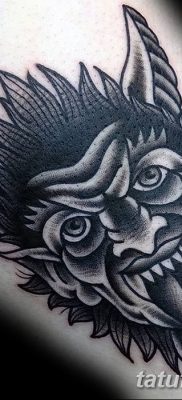 Фото тату Сатана от 31.07.2018 №108 — tattoo of Satan — tatufoto.com