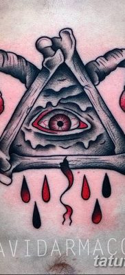 Фото тату Сатана от 31.07.2018 №109 — tattoo of Satan — tatufoto.com