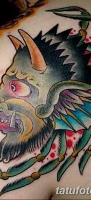 Фото тату Сатана от 31.07.2018 №112 — tattoo of Satan — tatufoto.com