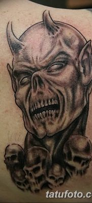 Фото тату Сатана от 31.07.2018 №116 — tattoo of Satan — tatufoto.com