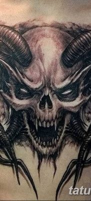 Фото тату Сатана от 31.07.2018 №129 — tattoo of Satan — tatufoto.com