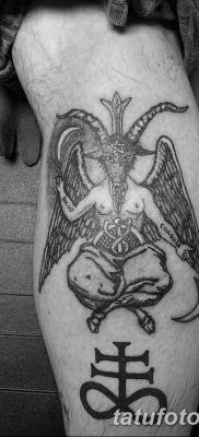 Фото тату Сатана от 31.07.2018 №130 — tattoo of Satan — tatufoto.com