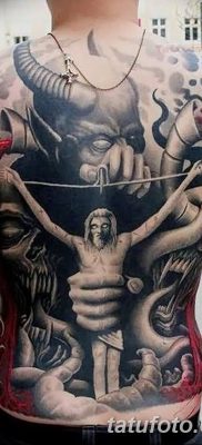Фото тату Сатана от 31.07.2018 №131 — tattoo of Satan — tatufoto.com