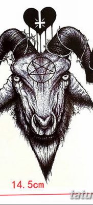 Фото тату Сатана от 31.07.2018 №137 — tattoo of Satan — tatufoto.com