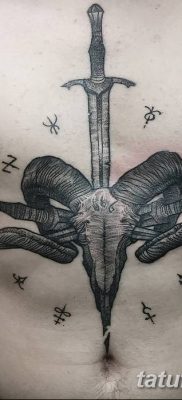 Фото тату Сатана от 31.07.2018 №141 — tattoo of Satan — tatufoto.com