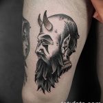 Фото тату Сатана от 31.07.2018 №143 - tattoo of Satan - tatufoto.com