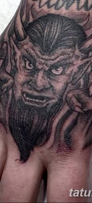 Фото тату Сатана от 31.07.2018 №144 — tattoo of Satan — tatufoto.com