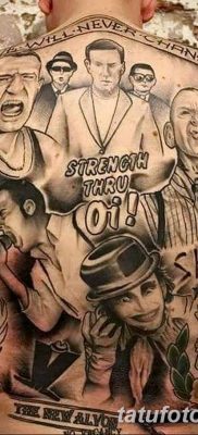 Фото тату Скинхедов от 31.07.2018 №023 — tattoo of skinheads — tatufoto.com