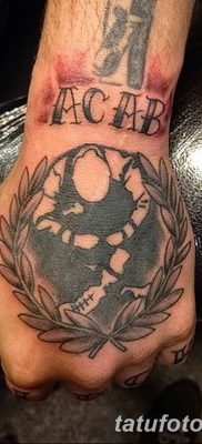 Фото тату Скинхедов от 31.07.2018 №044 — tattoo of skinheads — tatufoto.com