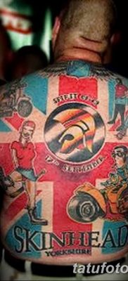 Фото тату Скинхедов от 31.07.2018 №048 — tattoo of skinheads — tatufoto.com