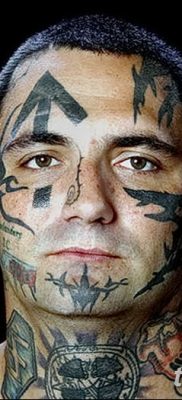 Фото тату Скинхедов от 31.07.2018 №072 — tattoo of skinheads — tatufoto.com