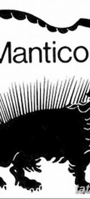 Фото тату мантикора от 31.07.2018 №005 — tattoo manticore — tatufoto.com