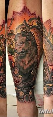 Фото тату мантикора от 31.07.2018 №029 — tattoo manticore — tatufoto.com
