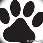 Эскизы тату кошачьи следы от 31.07.2018 №041 - Sketches tattoo cat tracks - tatufoto.com