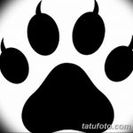 Эскизы тату кошачьи следы от 31.07.2018 №064 - Sketches tattoo cat tracks - tatufoto.com