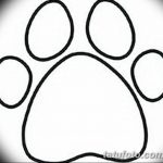 Эскизы тату кошачьи следы от 31.07.2018 №065 - Sketches tattoo cat tracks - tatufoto.com