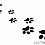 Эскизы тату кошачьи следы от 31.07.2018 №070 - Sketches tattoo cat tracks - tatufoto.com