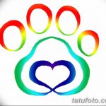Эскизы тату кошачьи следы от 31.07.2018 №076 - Sketches tattoo cat tracks - tatufoto.com