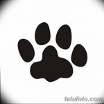 Эскизы тату кошачьи следы от 31.07.2018 №094 - Sketches tattoo cat tracks - tatufoto.com