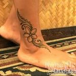 фото Мехенди на лодыжке от 13.07.2018 №105 - Mehendi on the ankle - tatufoto.com