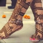 фото Мехенди на лодыжке от 13.07.2018 №160 - Mehendi on the ankle - tatufoto.com