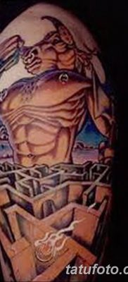 фото тату Минотавр от 19.07.2018 №039 — Minotaur tattoo — tatufoto.com
