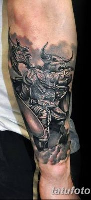 фото тату Минотавр от 19.07.2018 №053 — Minotaur tattoo — tatufoto.com