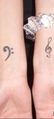 фото тату басовый ключ от 02.07.2018 №011 — Bass Key Tattoo — tatufoto.com