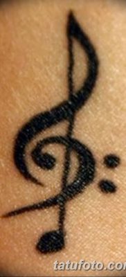 фото тату басовый ключ от 02.07.2018 №018 — Bass Key Tattoo — tatufoto.com