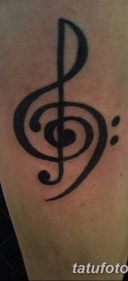 tattoo designs bass clef Elegant Treble Clef Bass Clef Tattoo De