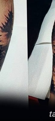 фото тату сосна от 31.07.2018 №110 — tattoo pine — tatufoto.com