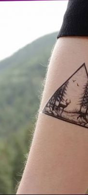 фото тату сосна от 31.07.2018 №141 — tattoo pine — tatufoto.com