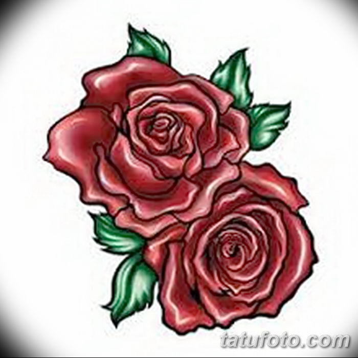 Фото тату красная роза от 08.08.2018 № 158 - red rose tattoo - tatufoto.com...