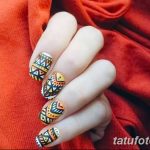 Фото Мехенди на ногтях от 04.08.2018 №008 - Mehendi on the nails - tatufoto.com