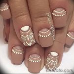 Фото Мехенди на ногтях от 04.08.2018 №014 - Mehendi on the nails - tatufoto.com