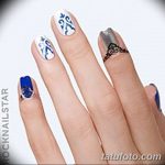 Фото Мехенди на ногтях от 04.08.2018 №021 - Mehendi on the nails - tatufoto.com