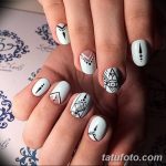 Фото Мехенди на ногтях от 04.08.2018 №023 - Mehendi on the nails - tatufoto.com