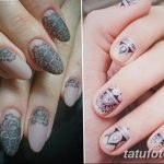 Фото Мехенди на ногтях от 04.08.2018 №044 - Mehendi on the nails - tatufoto.com