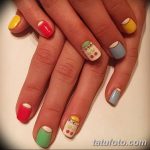 Фото Мехенди на ногтях от 04.08.2018 №045 - Mehendi on the nails - tatufoto.com