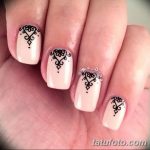 Фото Мехенди на ногтях от 04.08.2018 №048 - Mehendi on the nails - tatufoto.com