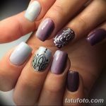 Фото Мехенди на ногтях от 04.08.2018 №065 - Mehendi on the nails - tatufoto.com