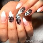 Фото Мехенди на ногтях от 04.08.2018 №067 - Mehendi on the nails - tatufoto.com