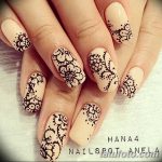 Фото Мехенди на ногтях от 04.08.2018 №079 - Mehendi on the nails - tatufoto.com