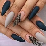 Фото Мехенди на ногтях от 04.08.2018 №097 - Mehendi on the nails - tatufoto.com